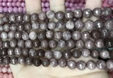 CCN5691 15 inches 8mm faceted round candy jade beads