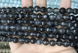 CCN5702 15 inches 8mm faceted round candy jade beads