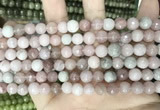 CCN5712 15 inches 8mm faceted round candy jade beads