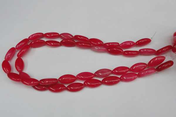 CCN574 15.5 inches 10*20mm marquise candy jade beads wholesale