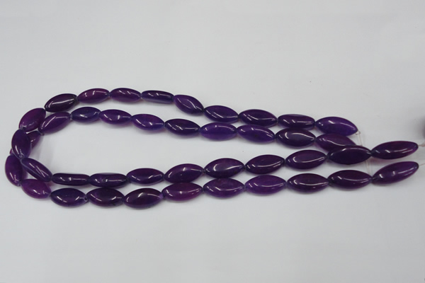 CCN576 15.5 inches 10*20mm marquise candy jade beads wholesale