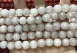 CCN5763 15 inches 10mm faceted round candy jade beads