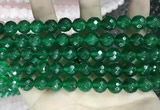 CCN5790 15 inches 10mm faceted round candy jade beads