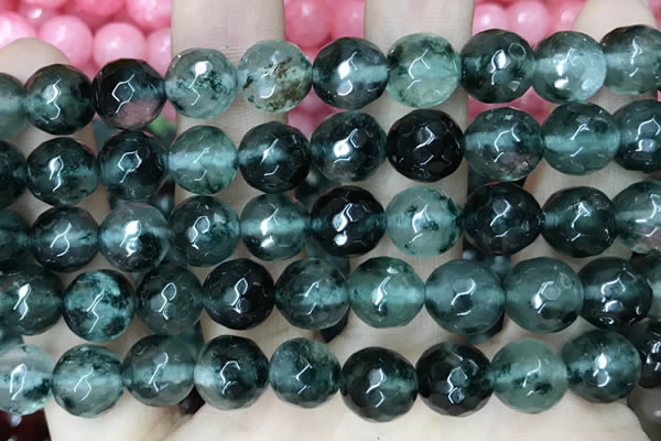 CCN5827 15 inches 10mm faceted round candy jade beads