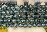 CCN5828 15 inches 10mm faceted round candy jade beads