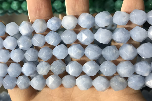 CCN5840 15 inches 8mm faceted nuggets candy jade beads Wholesale