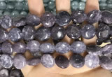 CCN5872 15 inches 15mm flat round candy jade beads Wholesale