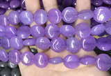 CCN5875 15 inches 15mm flat round candy jade beads Wholesale