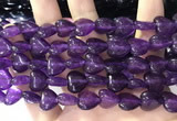 CCN5930 15 inches 12*12mm heart candy jade beads Wholesale