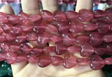 CCN5932 15 inches 12*12mm heart candy jade beads Wholesale