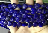 CCN5938 15 inches 12*12mm heart candy jade beads Wholesale