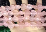 CCN5945 15 inches 14*14mm heart candy jade beads Wholesale