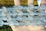 CCN5946 15 inches 14*14mm heart candy jade beads Wholesale