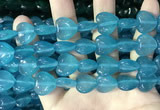 CCN5955 15 inches 14*14mm heart candy jade beads Wholesale