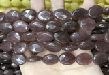 CCN5980 15 inches 13*18mm faceted oval candy jade beads