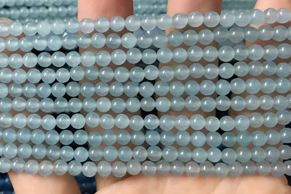 CCN6012 15.5 inches 4mm round candy jade beads Wholesale