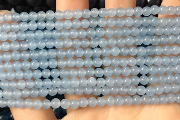 CCN6022 15.5 inches 4mm round candy jade beads Wholesale