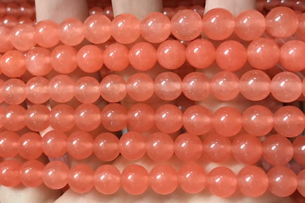 CCN6046 15.5 inches 10mm round candy jade beads Wholesale