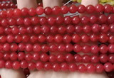 CCN6060 15.5 inches 6mm round candy jade beads Wholesale