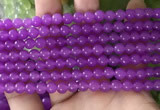 CCN6064 15.5 inches 6mm round candy jade beads Wholesale