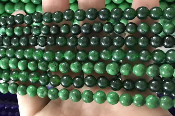 CCN6080 15.5 inches 6mm round candy jade beads Wholesale