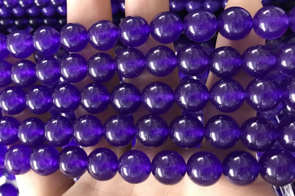 CCN6091 15.5 inches 12mm round candy jade beads Wholesale