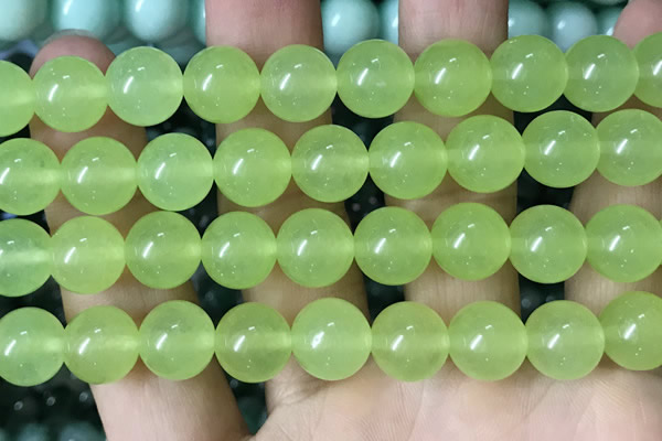 CCN6151 15.5 inches 10mm round candy jade beads Wholesale