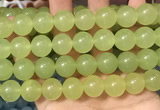 CCN6181 15.5 inches 14mm round candy jade beads Wholesale