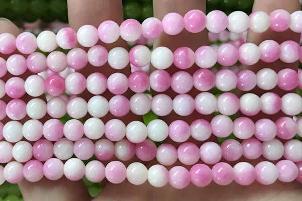 CCN6190 15.5 inches 6mm round candy jade beads Wholesale