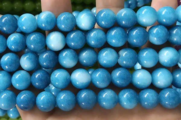 CCN6192 15.5 inches 10mm round candy jade beads Wholesale