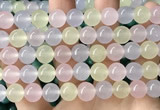 CCN6208 15.5 inches 10mm round candy jade beads Wholesale