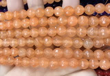 CCN6308 15.5 inches 8mm faceted round candy jade beads Wholesale