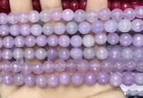 CCN6317 15.5 inches 8mm faceted round candy jade beads Wholesale