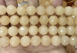 CCN6349 6mm, 8mm, 10mm, 12mm & 14mm faceted round candy jade beads