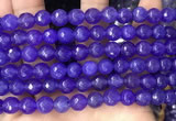 CCN6356 6mm, 8mm, 10mm, 12mm & 14mm faceted round candy jade beads