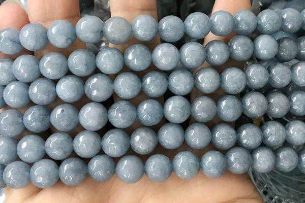 CCN6357 6mm, 8mm, 10mm, 12mm & 14mm faceted round candy jade beads