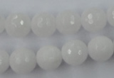 CCN751 15.5 inches 4mm faceted round candy jade beads wholesale