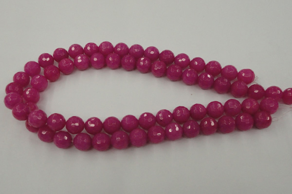 CCN754 15.5 inches 4mm faceted round candy jade beads wholesale