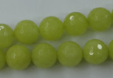 CCN760 15.5 inches 4mm faceted round candy jade beads wholesale