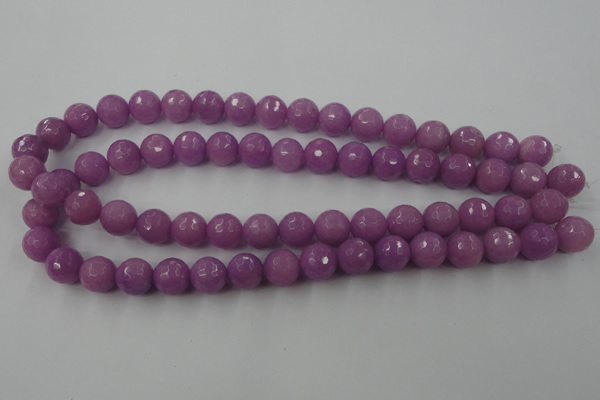 CCN761 15.5 inches 4mm faceted round candy jade beads wholesale