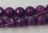 CCN762 15.5 inches 4mm faceted round candy jade beads wholesale