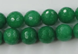 CCN763 15.5 inches 4mm faceted round candy jade beads wholesale