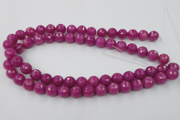 CCN772 15.5 inches 6mm faceted round candy jade beads wholesale