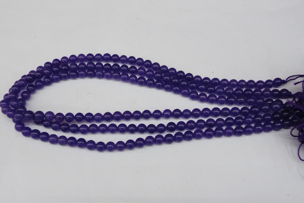 CCN86 15.5 inches 6mm round candy jade beads wholesale