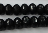 CCN927 15.5 inches 10*14mm faceted rondelle candy jade beads