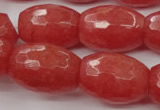 CCN960 15.5 inches 18*25mm faceted drum candy jade beads