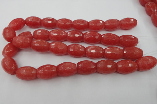 CCN960 15.5 inches 18*25mm faceted drum candy jade beads