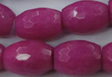 CCN962 15.5 inches 18*25mm faceted drum candy jade beads