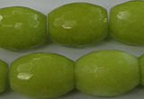 CCN967 15.5 inches 18*25mm faceted drum candy jade beads