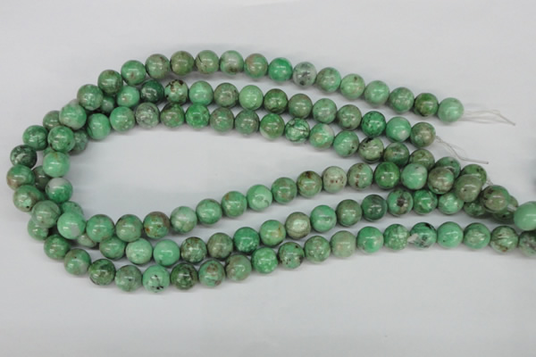 CCO103 15.5 inches 10mm round dyed natural chrysotine beads